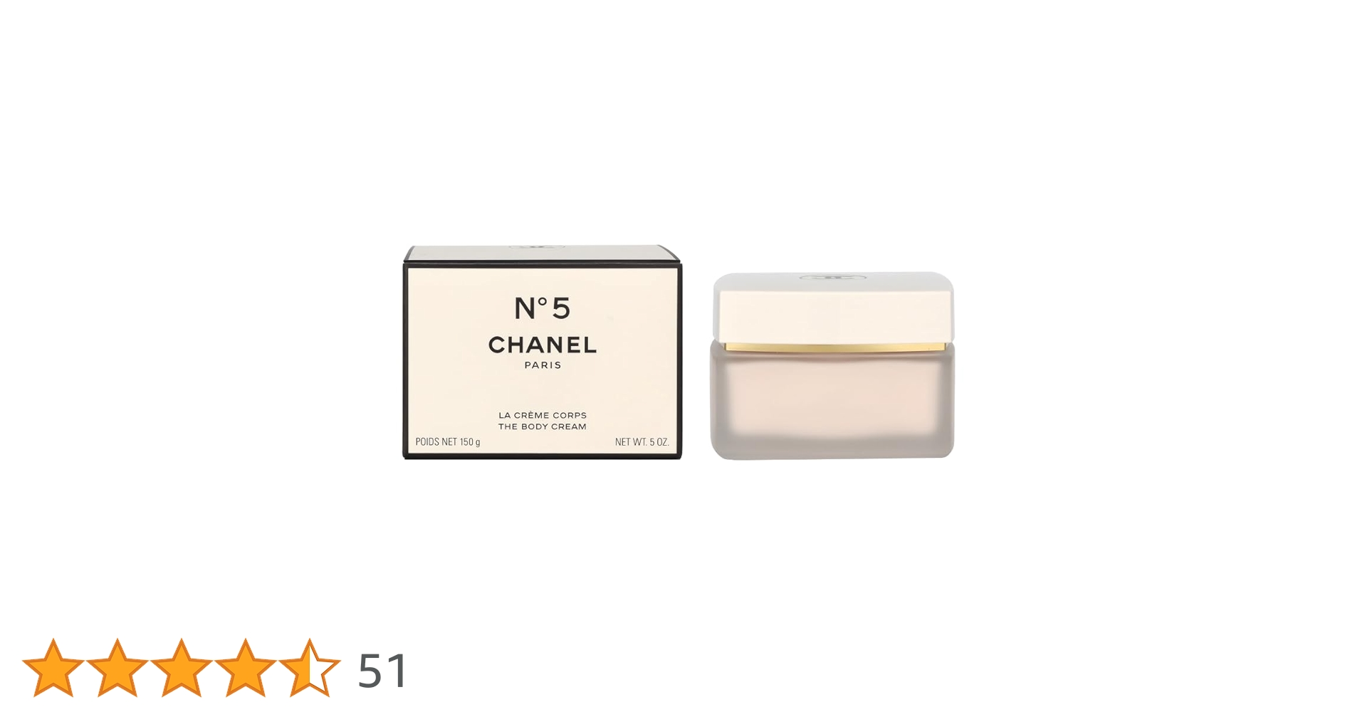 Amazon | シャネル No.5 ザ ボディクリーム 150g | シャネル | ボディ