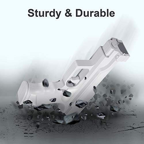 Motion Plus Gun Compatible With Nintendo Wii Controller + Wii Shooting Games (White,Set Of 2) #TOP5