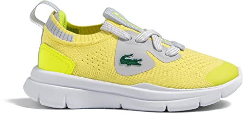 Lacoste Baby-Boy's Infants Run Spin Knit Textile Trainers Sneaker