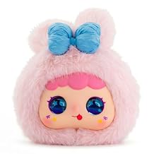 Interactive AI Smart Plush Toy - Soft Talking Companion, Emotional Eyes, Screen-Free Multilingual Learning, Bedtime Storyteller, White Noise, Parental Control App, Gift for Kids 3+, Rabbit