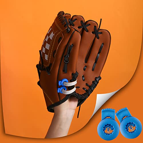 Jexine 48 Pieces Baseball Glove Locks DIY Cord Lock Plastic Shoelace