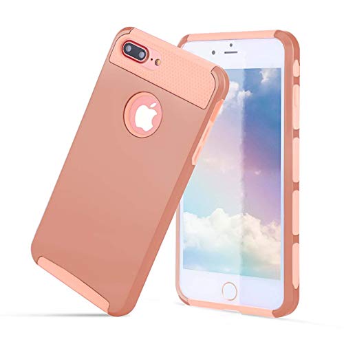 Case Compatible with iPhone 6 /iPhone 6S, 2 in 1 Hybrid Hard PC