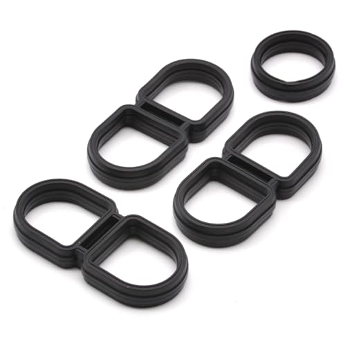HAOTOM Oil Cooler Filter Housing Seal Gasket For A1 A3 Q2 Q3 For VW CC Beetle Polo Golf Tiguan Touran Passat For Mazda 6 For Ford S-Max For Seat Ibiza Leon For Skoda Octavia Kodiaq Yeti