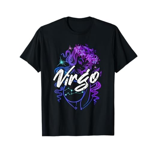 Zodiac Sign Virgo Beautiful Girl Born In August September T-Shirt