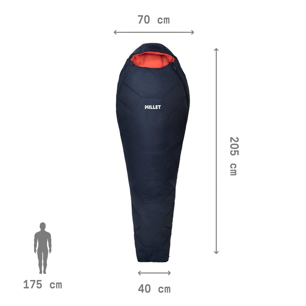 MILLET Baikal 1100 W Damski, Niebieski (Nowe Logo), Jeden Rozmiar