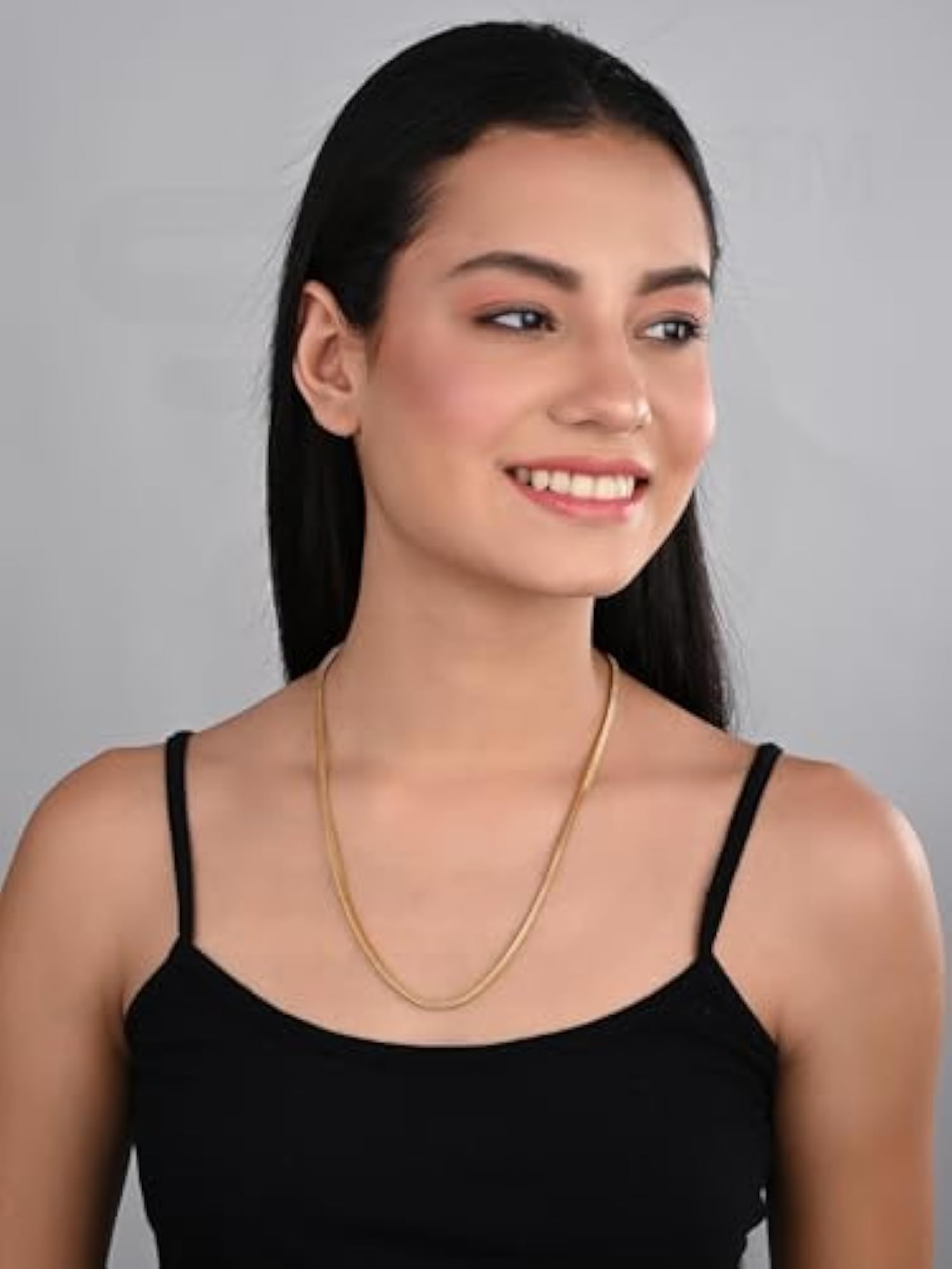23-Inch Gold-Plated Chain Combo for Men & Women, Classic Design