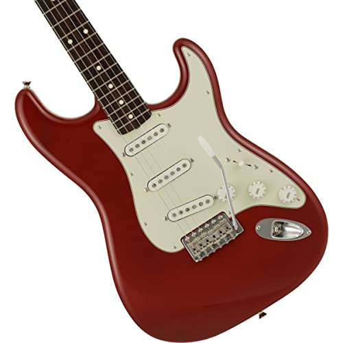 Fender Made in Japan Traditional ’60s Stratocaster RW Aged Dakota Red – Guitare Électrique - Les Beatles, Paul McCartney, John Lennon, RIngo Starr, George Harrison Fender Made in Japan Traditional '60s Stratocaster RW Aged Dakota Red - Guitare Électrique – Image 5