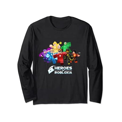 Héroes de Robloxia Manga Larga