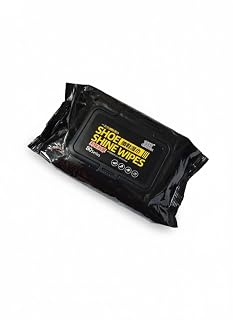 HappiBuy Shoe Shine Wipes – 80 Wipes, Convenient and Easy-to-Use Cleaning Wipes for Leather and Synthetic Shoes, Quick Shine and Care Solution, Compact Packaging, Ideal for Travel & Daily Use.