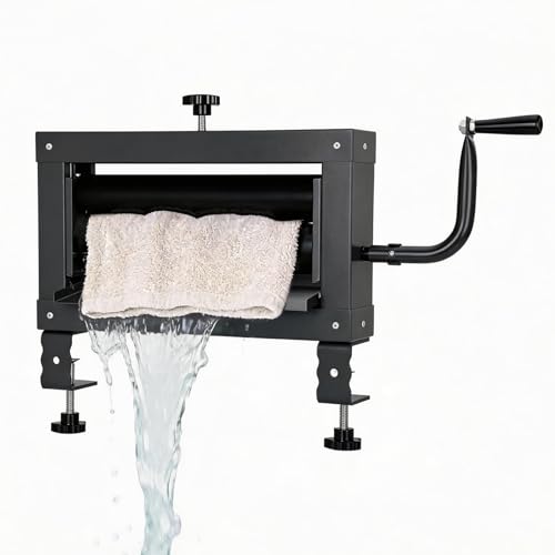 Heavy-Duty Manual Clothes Wringer – Manual Laundry Wringer for Towels,
