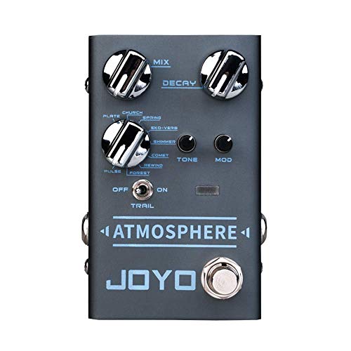 Joyo Pedals Baatsin Overdrive & Distortion Pedals With Atmosphere Reverb For Electric Guitar Effects Most Frequently Combination Budget Pedals In Bundle #TOP1