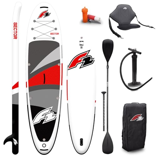 F2 SUP Stand Up Paddle Board Sector 11'5'' Rosso 2024