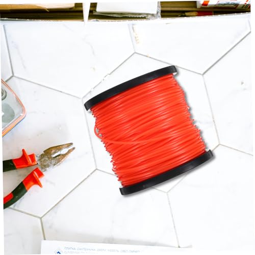 Corde de débroussailleuse nylon fil de coupe rond en rouleau pour tondeuse à gazon - 7