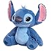 Disney Stitch Live-Action 13-inch Large Plush Stuffed Animal, Soft Toy for Kids, Blue, Alien, Toy for Fans, Girls, Boys, Kids, Ages 2 and Up by Just Play, Kids Toys for Ages 2 Up by Just Play