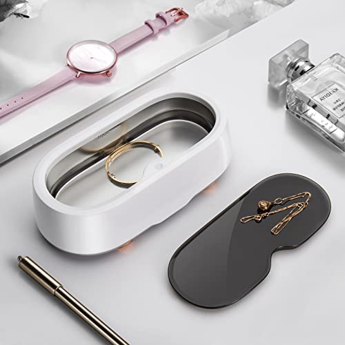 MáQuina De Limpeza UltrassôNica Pequena, Mini Limpeza UltrassôNica PortáTil (47khz), AçO InoxidáVel