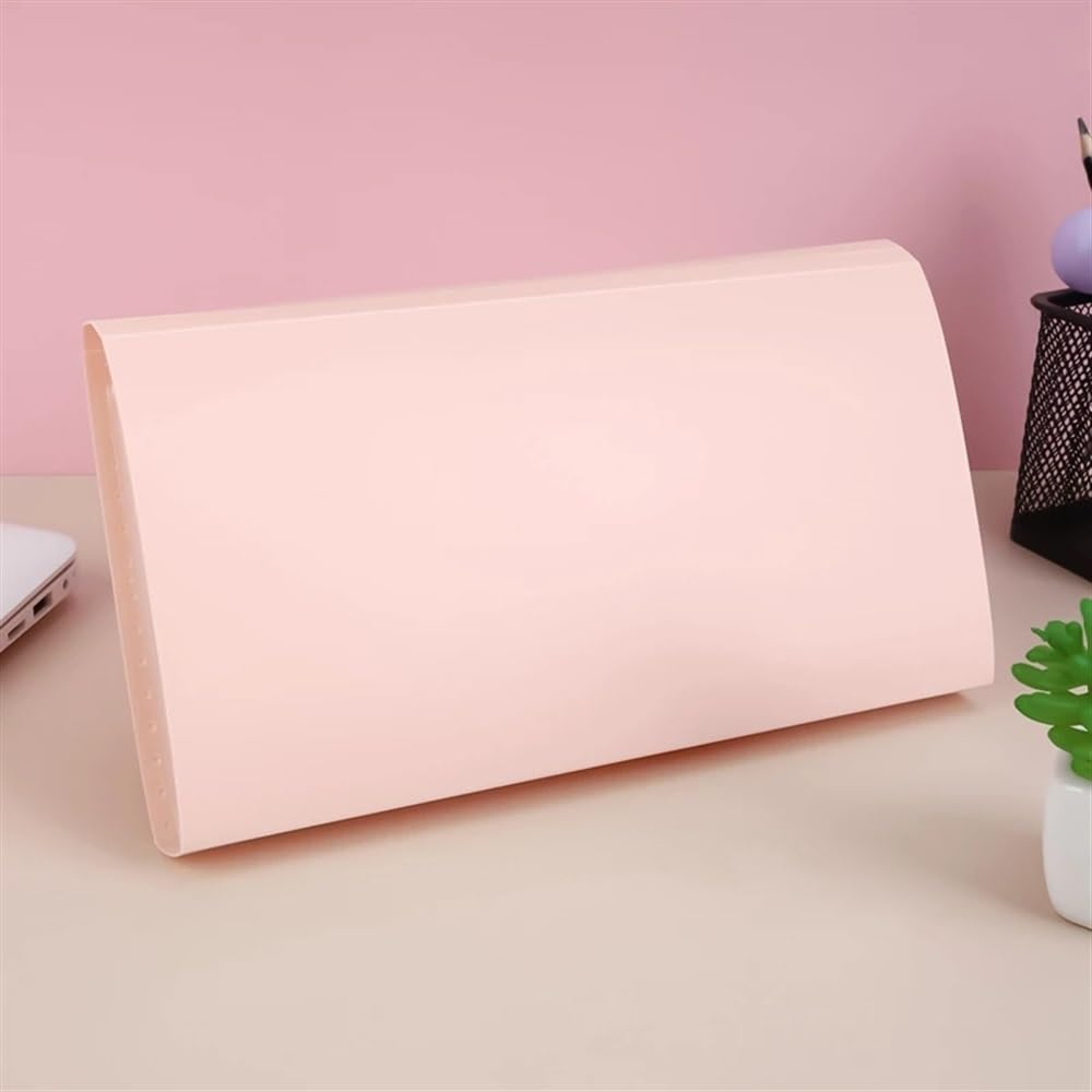 Carpeta Carpeta de Bolsa órgano for Recibos, Almacenamiento facturas, Archivos, clasificación Gran Capacidad Multicapa, información for Documentos Chaquetas de Archivo(Pink)