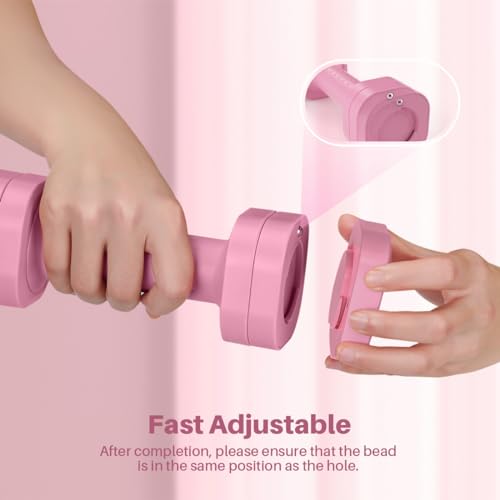 Zempox DB10-PINK Adjustable Dumbbell Set Of 2 thumb #3