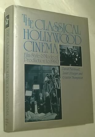 Bordwell: Classical Hollywood Cinema book cover