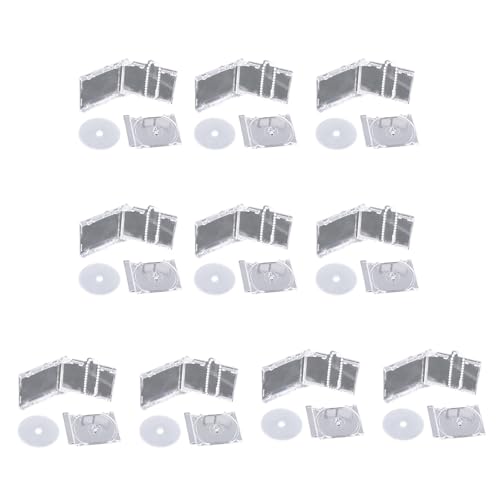Porte-clés album acrylique transparent lot de 10 mini goodies