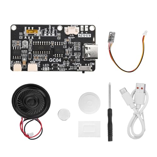 RGYBAO Voice Module for Greeting, 8MB Memory, Customizable Sound Chip for Special Occasions, DIYer Craft Lovers