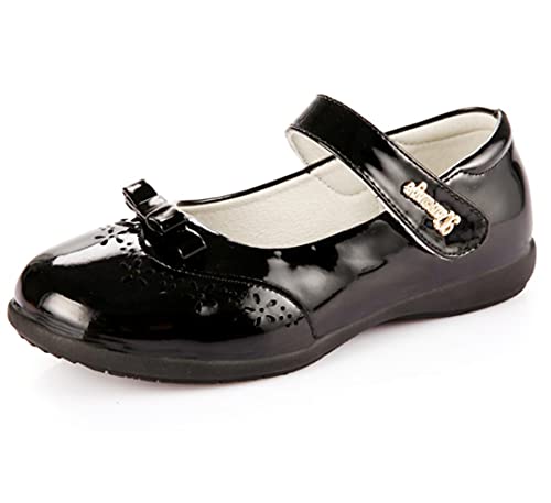 Girl's Classic Mary Jane Flat School Uniform Oxford Party Princess Dress Shoes for Toddler/Little Kid