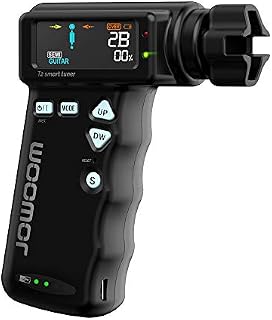 JOWOOM T2 Smart Automatic Guitar & Ukulele Tuner | Fast Acoustic Guitars Auto-Tuner