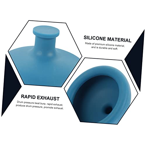 MARMERDO Dispositivo Para Arrotar Derrame Pleural Percussão Tigela De Sucção De Silicone Palma Da Mã