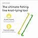 OFXDD Loop Tyer - Hook Loop Tyer for Fishing - Plastic Fishing Line Knot Tying Tool (Yellow & Green)
