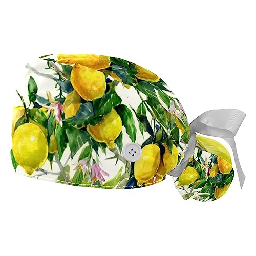 Bonnet bouffant réglable anti-transpiration VERED pour cheveux longs