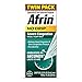 Afrin No Drip Severe Congestion Pump Nasal Mist Twin Pack, 0.50 Fluid Ounce, Pack of 2