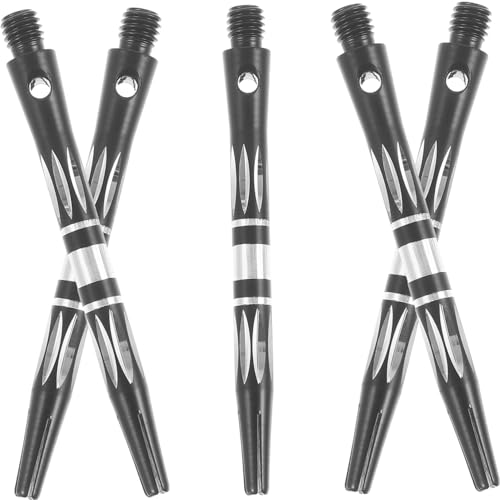 Toddmomy 5pcs Metal Dart Shafts Replacement Stems for Enhanced Flight Thread Skill Levels for Game Enthusiasts