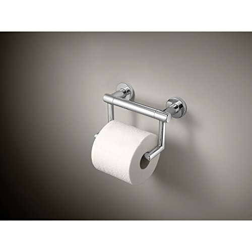 Delta Faucet 41550 Contemporary Pivoting Tissue Holder / Assist Bar, Polished Chrome #TOP1