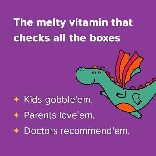 Renzo's Picky Eater Kids Multivitamin - Vegan Multivitamin For Kids With Iron, Vitamin C, And Zero Sugar, Dissolvable And Easy To Take Kids Vitamins, Apple Flavored Childrens Vitamins [60 Melty Tabs] #TOP4