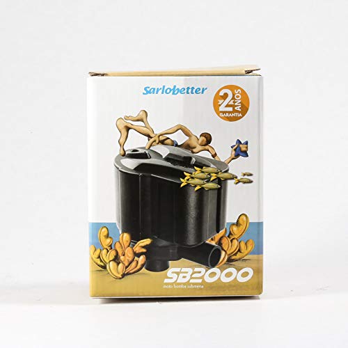 Bomba Submersa para Aquários e Lagos Sarlo Better Sb2000 1950 L e H 220V Sarlo Better Para Peixes