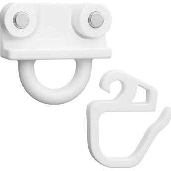 Curtain Gliders Pack of 24 Suitable for IKEA KVARTAL Curtains System Replacement Roller Inserts