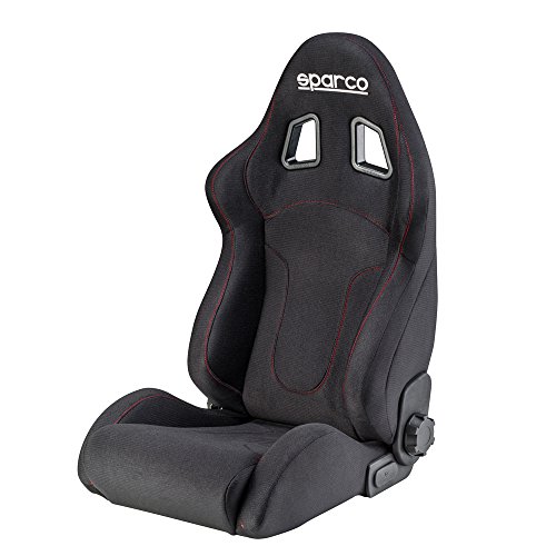 Preisvergleich Produktbild Sparco 00968NRRS Sitz, R600 J, Schwarz / Rot
