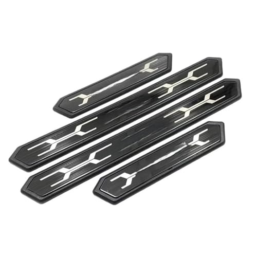 Seuil de porte acier inoxydable haut de gamme pour Toyota RAV4 2019-2026