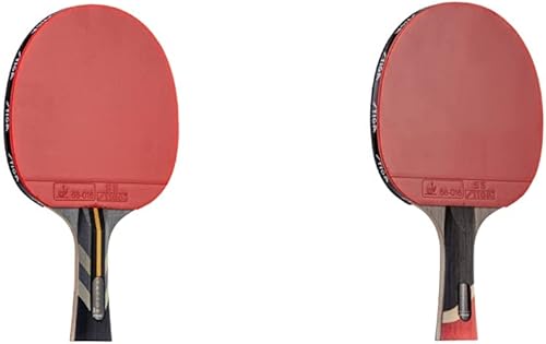 STIGA Raptor Performance - Pala de ping pong  Hoja de fibra de carbono de 7 capas  Esponja Premiere de 0.079 in para un punto dulce más grande