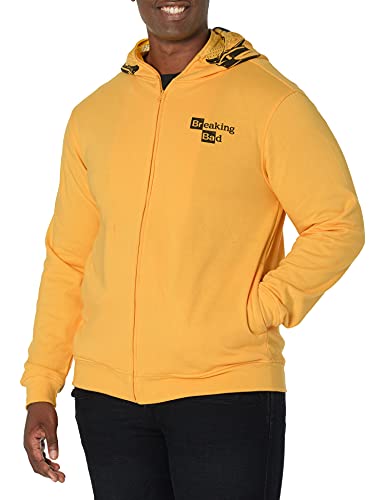 Breaking Bad Men's Hazmat Sweatshirt, Yellow, Medium
