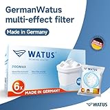 Watus Water Filter Cartridges, for Brita Water Filter Cartridges, Brita Maxtra Pro, Maxtra Plus, Made in Germany, Reduces Lead, Chlorine, Heavy Metals and Limescale in Water (6) - Image 2