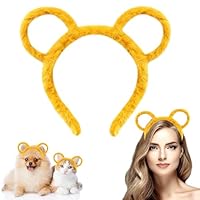 Orejas De Oso Amarillo, Diadema Con Orejas De Oso | Meses Sin Interés