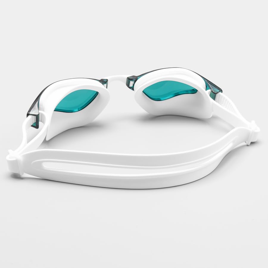FORZA Occhialini Nuoto Per Adulti Classici Unisex – Lenti Anti Appanamento & Protezione UV – Visione Chiara | Comodi Con Cinturino Regolabile