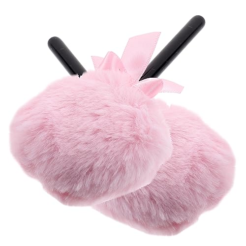 HAPINARY Face Makeup Powder Puff Set Fluffy Body Makeup Powder Puff Lollipop Handle Perfect for Setting