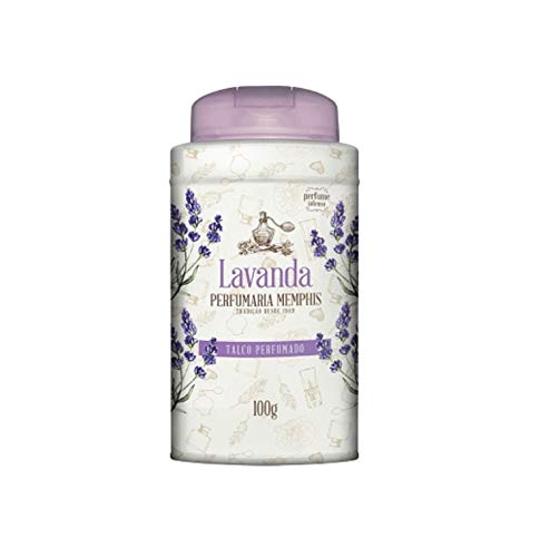 Memphis Talco Perfumado Lavanda De 100G Perfumaria