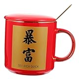 faience chinoise ancienne Tasse à eau: matériau et savoir-faire, durabilité et praticité, tasse avec cuillère.