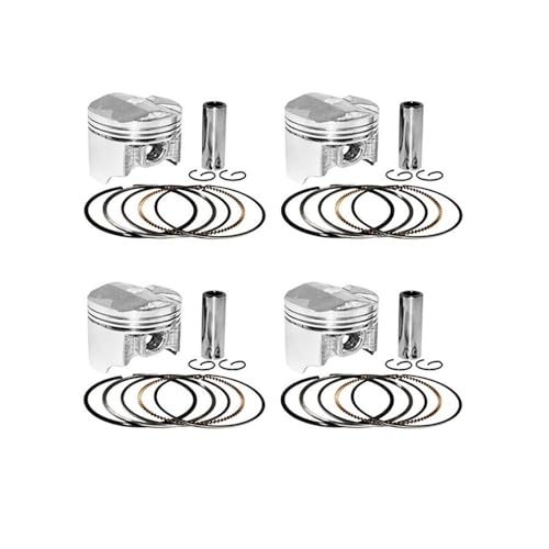 Kit segments piston pour résoudre perte compression moto CB400 NC31 - 3