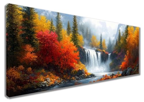 Diamond Painting éRable Automne | Broderie Diamant Grand Format 120x40cm