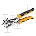 Leather Punch Hole Tool , LOPEZ Eyelet and Press Stud Pliers Set Heavy Duty Revolving Punch Plier Metal Tool for Leather Belt, Saddle, Watch Strap, Shoe, Fabric, Paper, etc