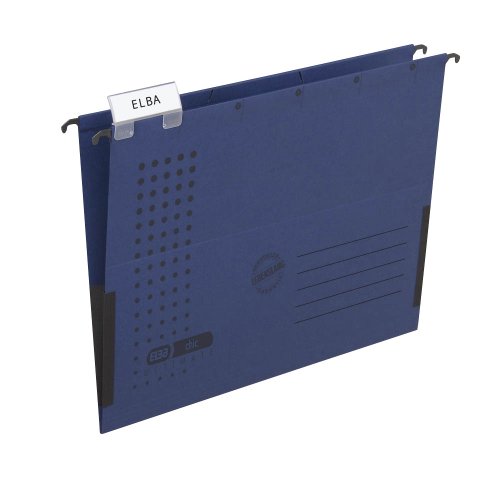5 ELBA Hängetaschen chic ULTIMATE / dunkelblau / DIN A4 / 240 g/m²