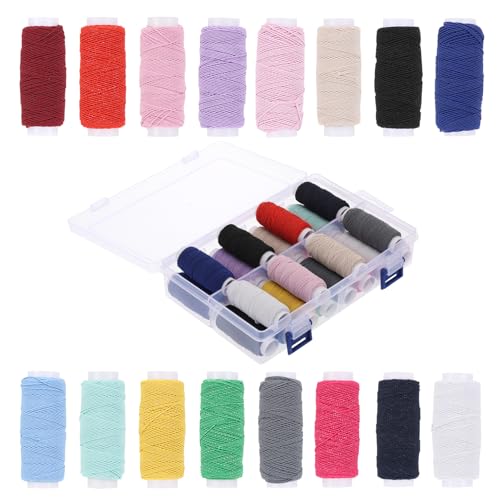 Hilo elástico para coser 0.5 mm, 24 carretes de 30 yd miniatura 1
